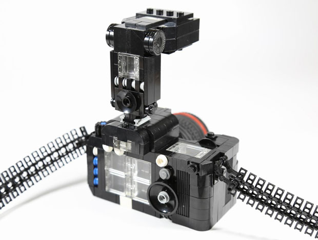 The Nikon F SLR Recreated with LEGO