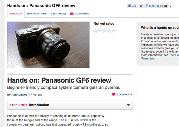 Panasonic Lumix GF6 Photos and Specs Leaked by Review Site | PetaPixel