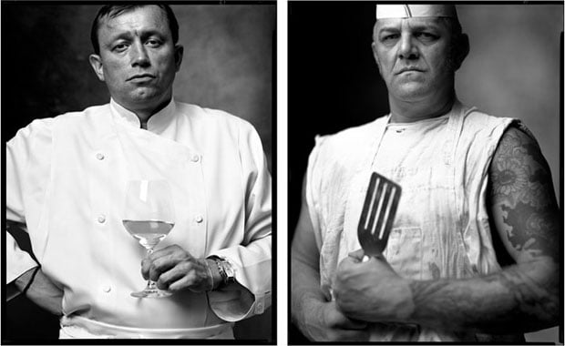 French chef and short order cook
