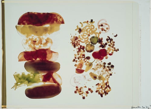 Foodgram #4, 1983 by Robert Heinecken