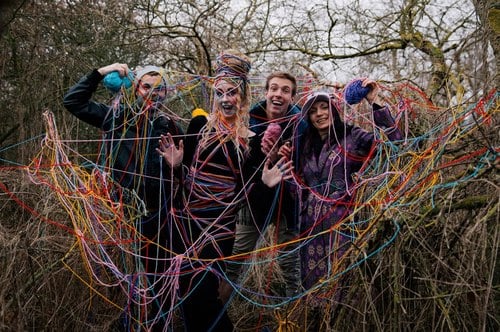 Fun times to get the shot despite being in the cold rain, creating ‘I bleed colours’ from my personal Dreamcatcher Project with Richard Powazynski, Lauri Laukkanen and Donna Graham