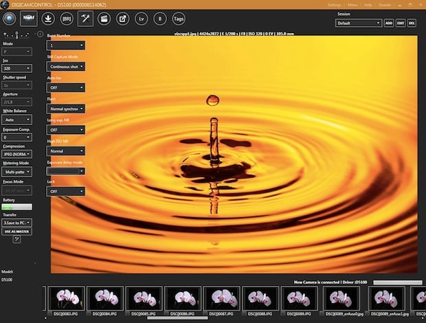 nikon camera control software