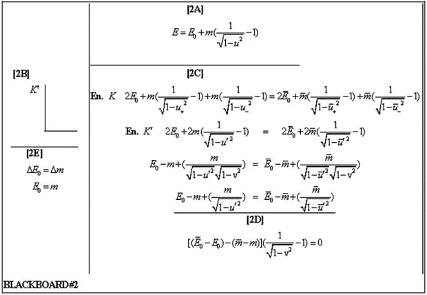 e mc2 equation