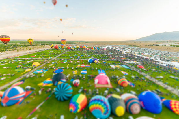Balloon Fiesta in Albuquerque, New Mexico