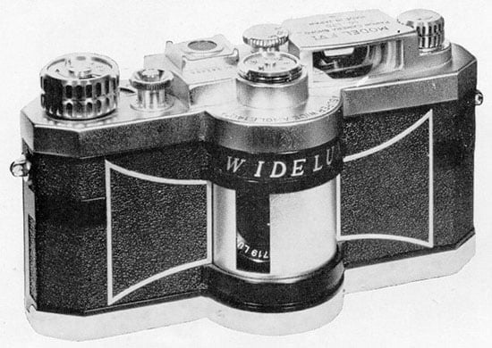 A Widelux panoramic camera
