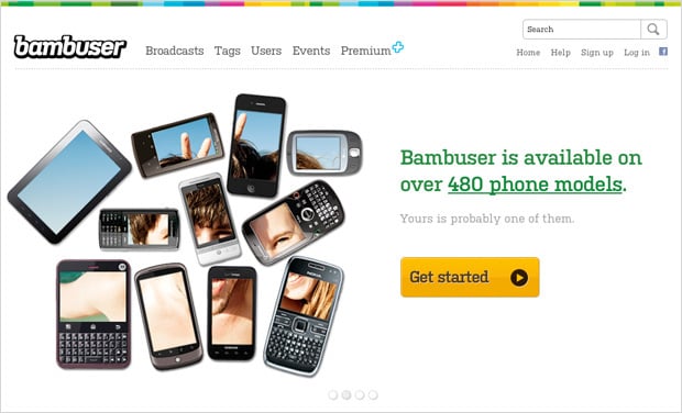 Bambuser-Screencap