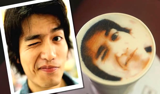 Taiwanese Coffee Machines Print Photos of Customers Onto Lattes | PetaPixel