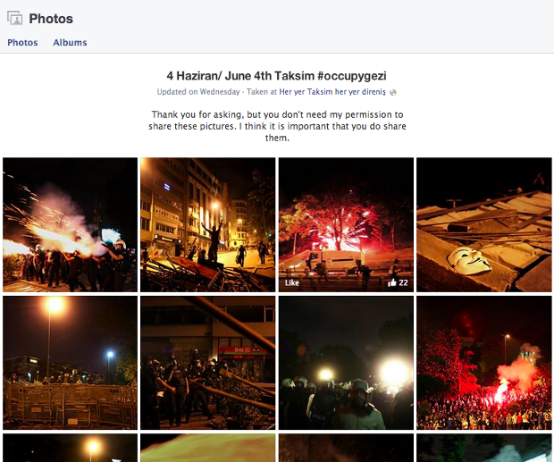 Photog Posts Free To Share Photos Of The Turkish Protests To Help