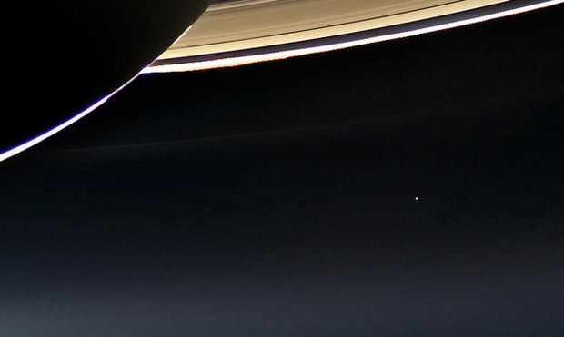 Earth from Saturn 4