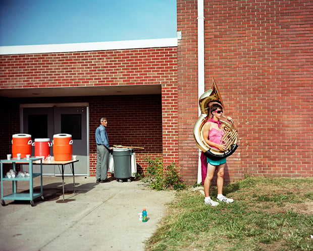 Tuba, 2008. From the series Band Camp. 