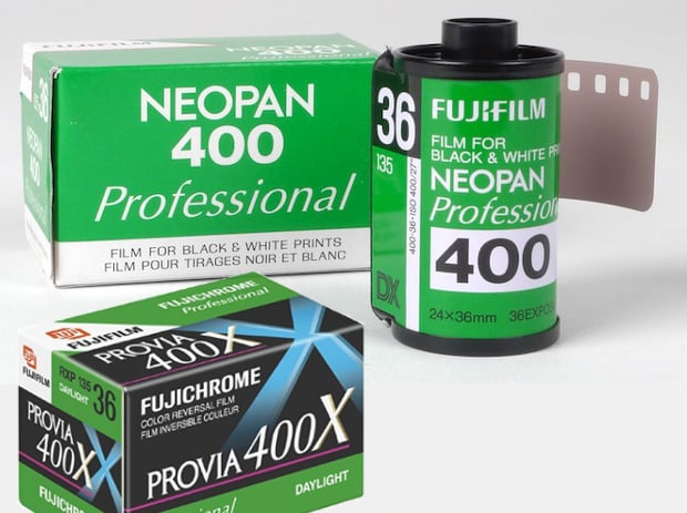 Just last weekend, Fuji confirmed that both its Neopan 400 B&W film and Provia 400X slide film had been officially discontinued.