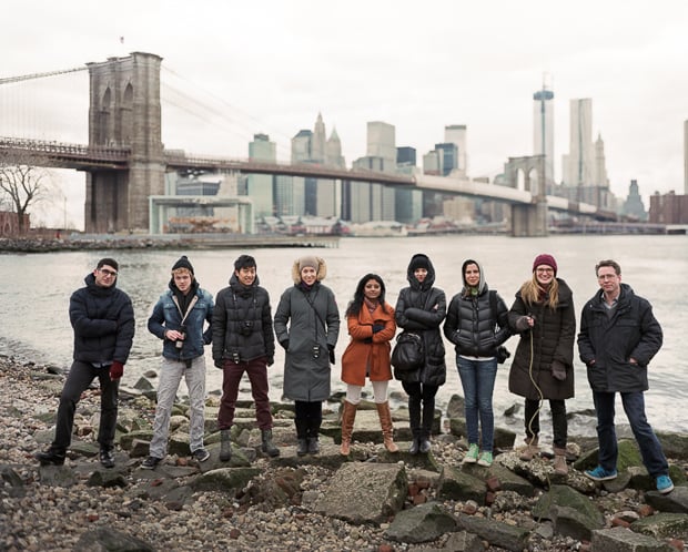 Greg Miller’s ICP Large Format and Street Photography Class in DUMBO Brooklyn in Winter 2013.