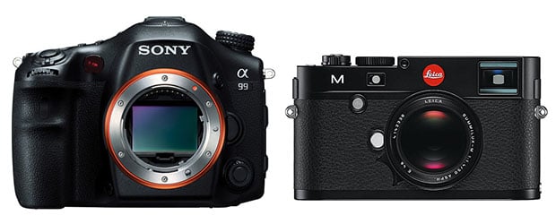 The Sony full frame mirrorless may be priced like a A99 but compete against the Leica M