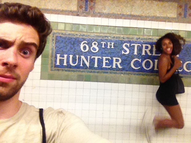 Couple Captures Selfies At Each Of The 118 Subway Stations