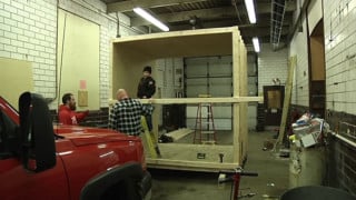 Making a Rotating Room Set for a Gravity Defying Shoot for Just $350 ...
