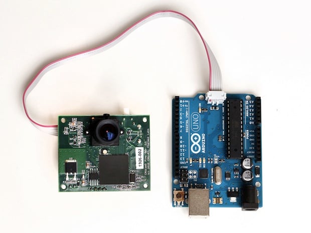 Pixy connected to an Arduino