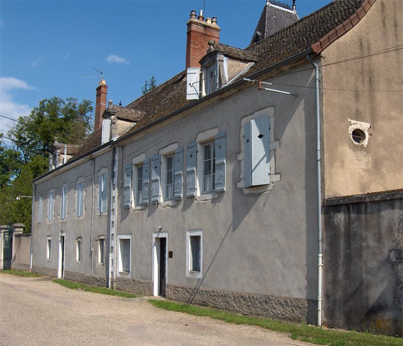 The front of Niépce’s Le Gras house as it looks today. Photo by the author.