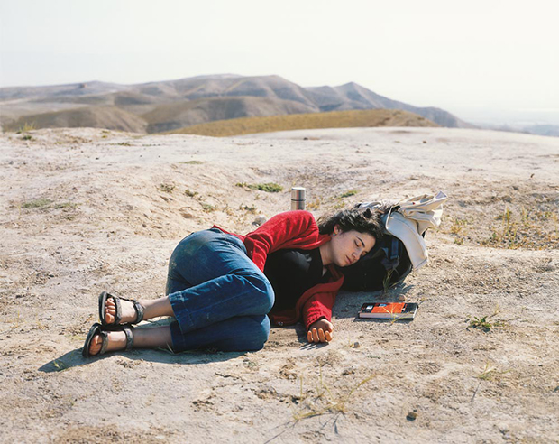 Nili asleep, Nebi Musa, 2010 ©Yaakov Israel