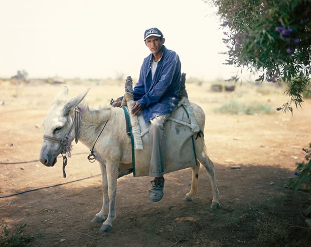 The Man On The white Donkey, HaBiqah, 2006 ©Yaakov Israel