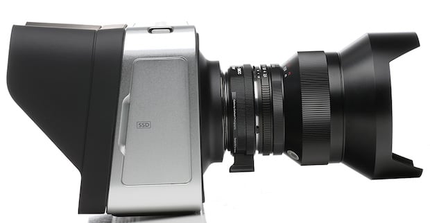 Zeiss 15mm f/2.8 lens mounted to Blackmagic 2.5 Cinema camera via BMCC Speedbooster.
