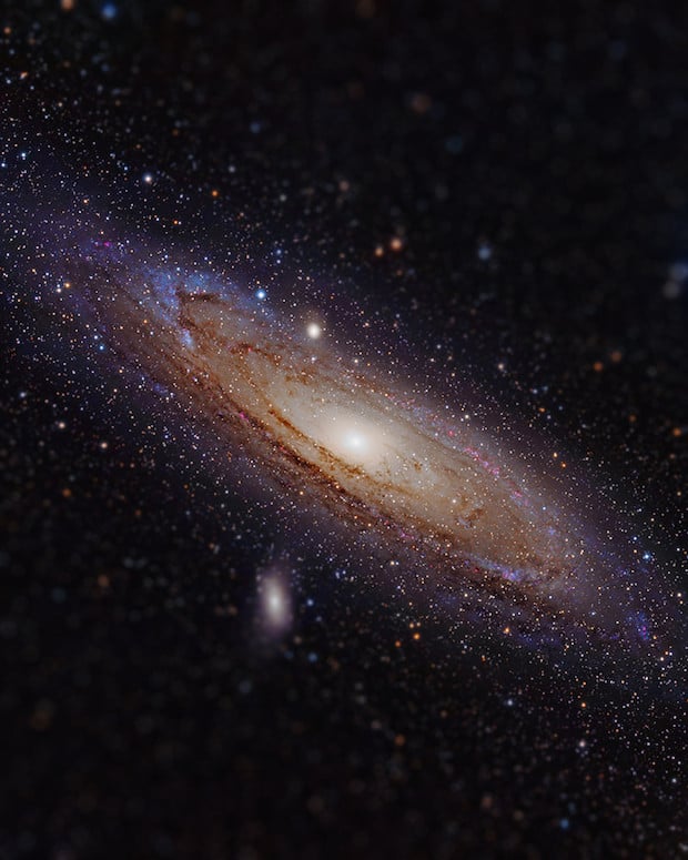 Andromeda Galaxy Original image & credit: M31 in h-alpha by Adam Evans http://www.flickr.com/photos/astroporn/4999978603/