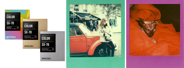 Impossible Project Adds Colorful Frames to Special Edition Film for Polaroid  SX-70