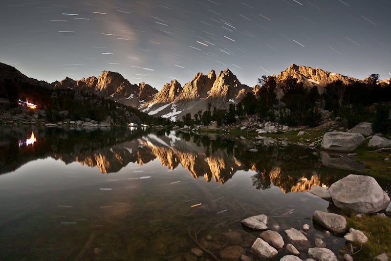 Kearsarge Pinnacles by Moonlight