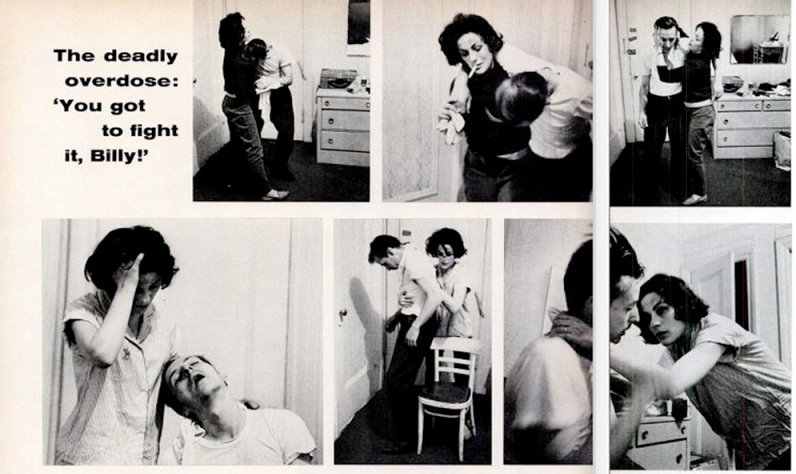 Karen struggles to keep her dealer awake after an overdose. (Photo: Bill Eppridge / LIFE, February 1965)