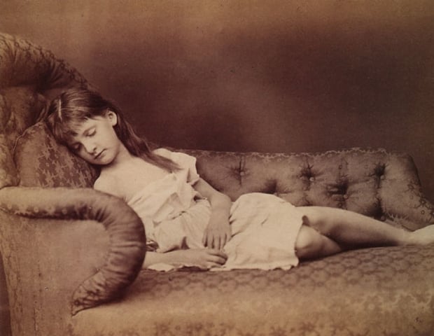 Lewis Carroll. Fine Art Photography. Xie Kitchin. 1874.
