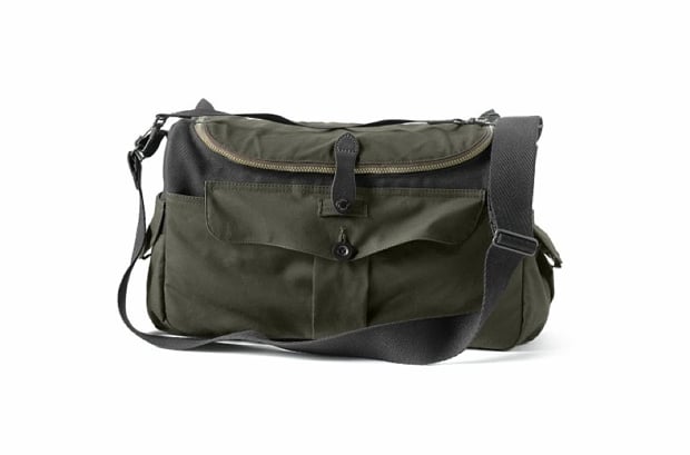 Filson + Magnum messenger bag in collaboration with Steve McCurry