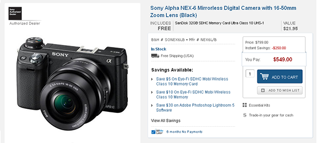 SonyNEX6MayDeal620