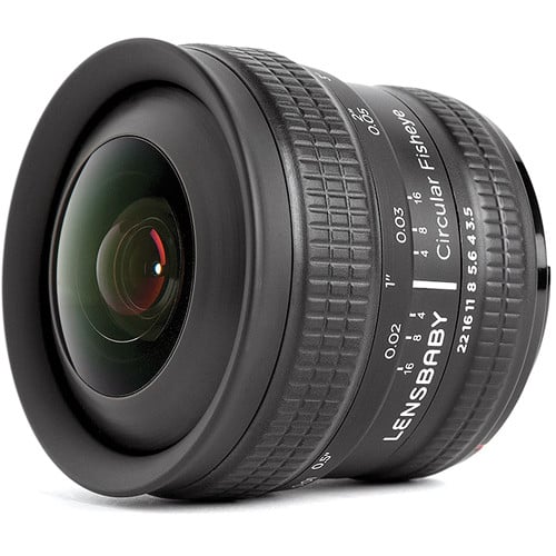 お取寄せレア！LENSBABY Circular Fisheye 5.8mm F3.5 レンズ(単焦点)