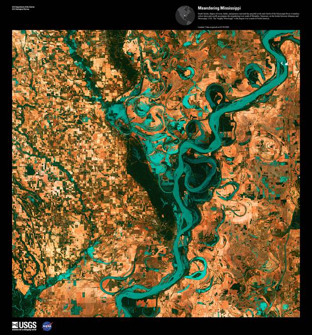 Meandering Mississippi, May 28th, 2003