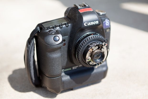 Lubitel 2 to Canon EOS Retrofit