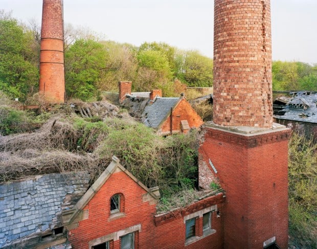Boilerplant from Morgue Roof, North Brother Island, New York