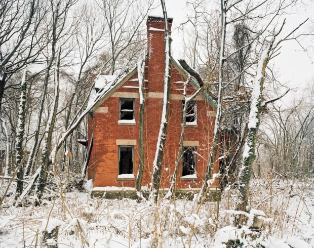 Male Dormitory, North Brother Island, New York