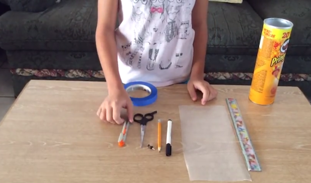 How to make pinhole camera for kids