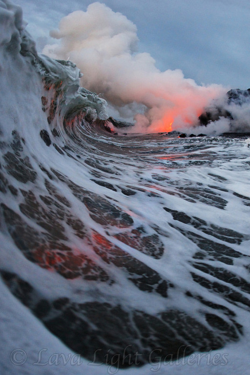 Lava surf