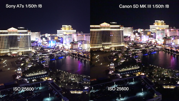 Sony S A7s Takes On Canon S 5d Mark Iii In Side By Side Low Light Test