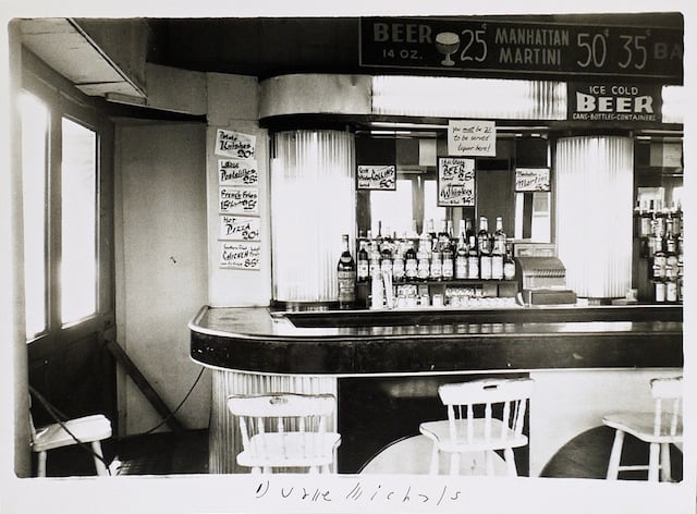 Empty New York, c. 1964, Vintage gelatin silver print, 5 1/4 x 7 1/8 inches (paper)