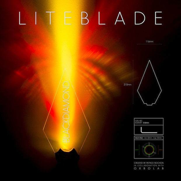 LIGHTBLADE C POSTER BLACKDIAMOND