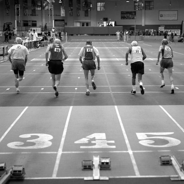 55 meter sprinters. 85-89.