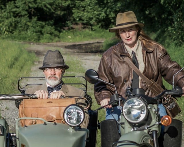 Creative Couple Pose as Indy and Professor Jones for Viral 21st Anniversary  Pic