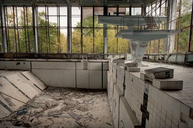 UKRAINE - Chernobyl Sports Centre 02