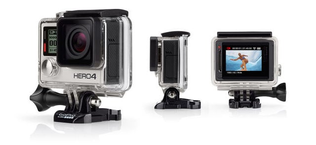 GoPro Goes 4K with HERO4 Black, Adds Touchscreen to HERO4 Silver 