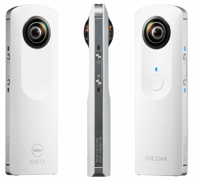 RICOH THETA M15 WHITE 360°カメラ-