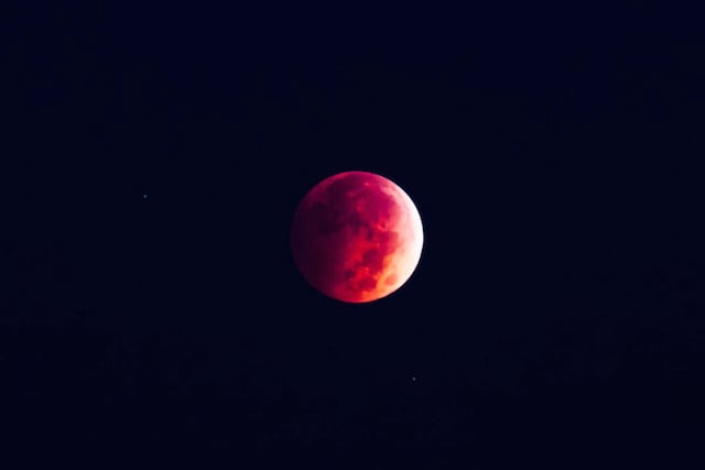 The "Blood Moon" taken October 8, 2014