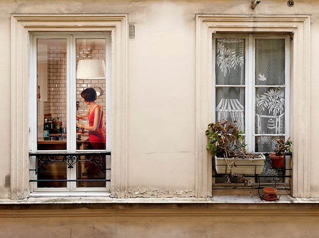 Gail Albert Halaban, Rue Jouye-Rouve, 20th arrondissement, Paris, from Gail Albert Halaban: Paris Views (Aperture, 2014)