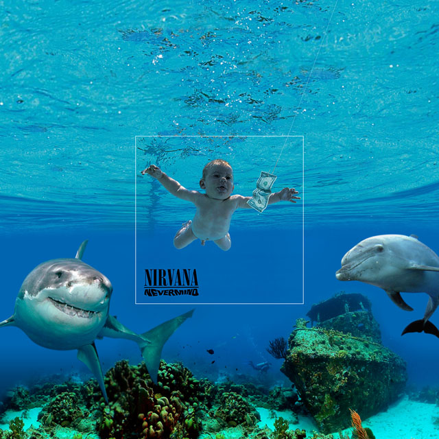 nirvana nevermind cover recreated