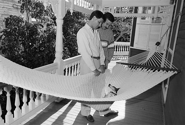 Trip & Alan, Key West, 1988